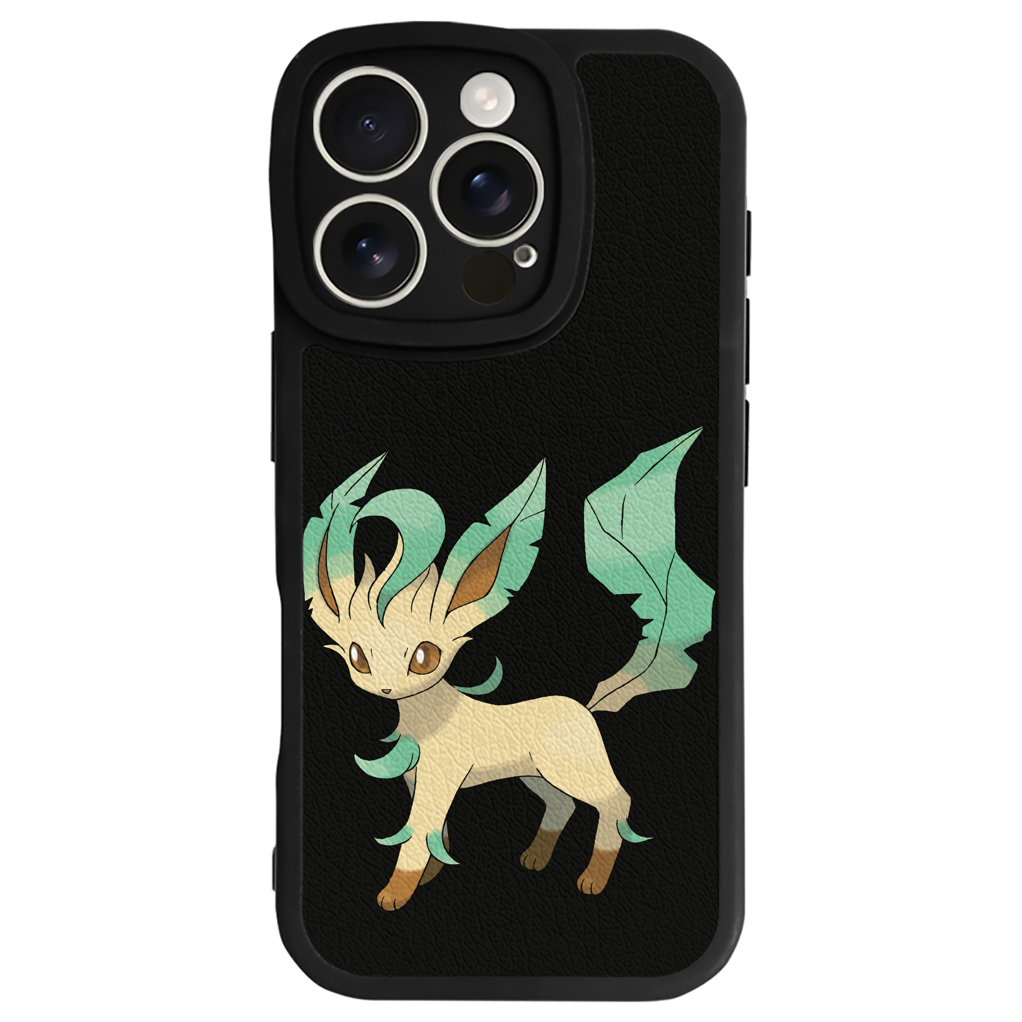（画像用） ポケットモンスター Pokémon 【iPhone 16シリーズ対応】シリコンスマホケース（レザー調） 材質：シリコン
